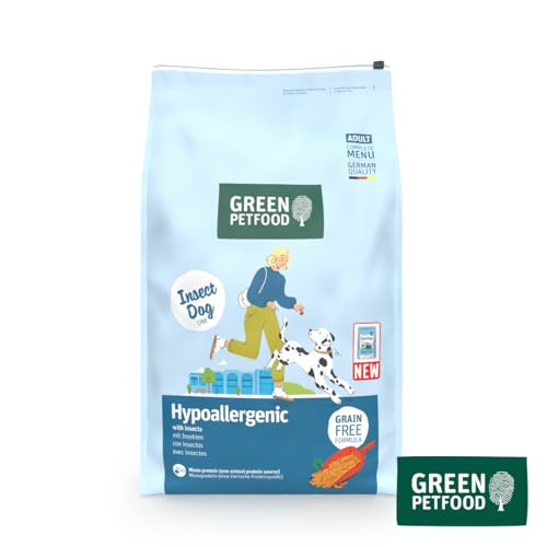 Green Petfood InsectDog Hypoallergen | 10 kg | Adult | Hundefutter trocken