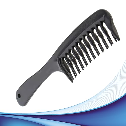 Pettine districante a denti larghi. Spazzola antiforfora e antistatica. Pettine per uomo e/o donna ideale per capelli lunghi ricci folti. Pettine Styling acconciature professionali Hair Style.