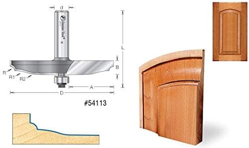 Amana Tool - 55428 Carbide Tipped 2Piece Architectural Stile & Rail 1-15/32 Dia x 1 Inc