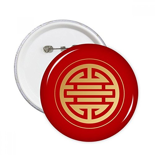 Bouton rond vêtement or ronde Harmonieux pour masquer une imperfection