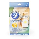 Pure Stride Silicone Heel Stabilization Cup, Professional Foot Pads - Pain Relief Inserts for Achilles Tendinitis, Plantar Fasciitis and Heel Spurs - 1 Pair, Small