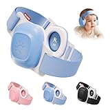 EZARC Baby Ear Muffs for Noise Protection – SNR 25dB Noise Cancelling Headphones for Newborns, Infants & Toddlers (3–48 Months), Adjustable Headband, Comfy Fit for Airplane, Concerts, Sleeping (Blue)