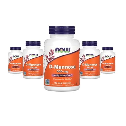 QCYDOBRASIL D-manose 500mg 120Veg Caps 5 unidades Produto Importado