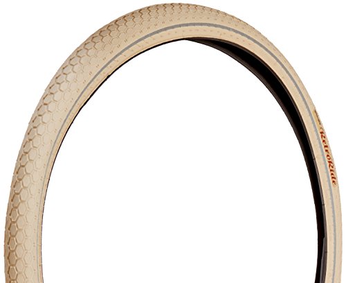 Continental Retro Ride Cream Reflex Bike Tire, Black, 700cm 