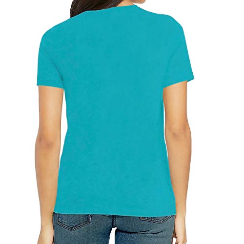 Image of Pooplu Women's Regular Fit Premium Plain 100% Cotton Round Neck Half Sleeves Multicolour Pootlu T Shirt. Casual, Stylish, Trending, Symbol Tshirts