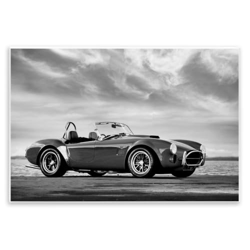 Stupell Industries 'Vintage Sports Convertible Car Beach'| Wall Plaque Art
