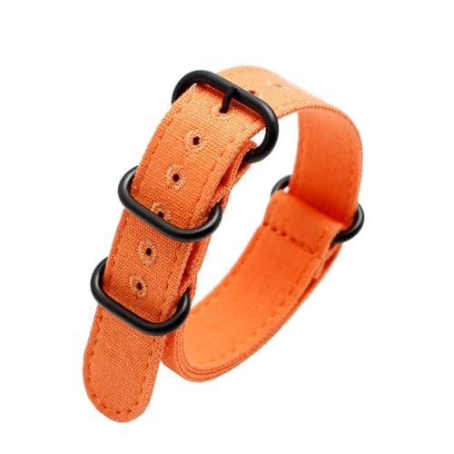 Correa de reloj lona nailon 22mm 24mm 26mm correa militar para Breitling y ZENITH