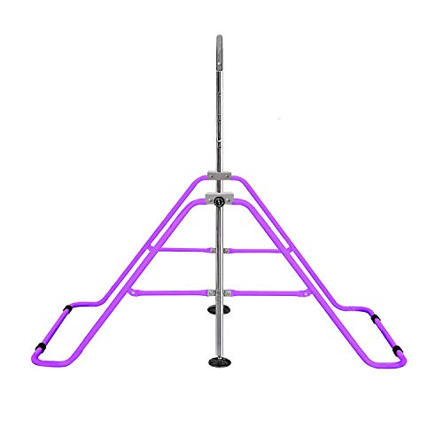 Fbsport Gymnastics Bar For Kids，Adjustable Height Gymnastic Horizontal Bars,Junior Training Bar Children Folding Training Monkey Bars For Home Using #TOP4