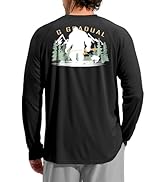 Men's Long Sleeve Sun Protection Shirts UPF 50+ Rash Guard for Men Hiking Fishing Athletic Workou...
