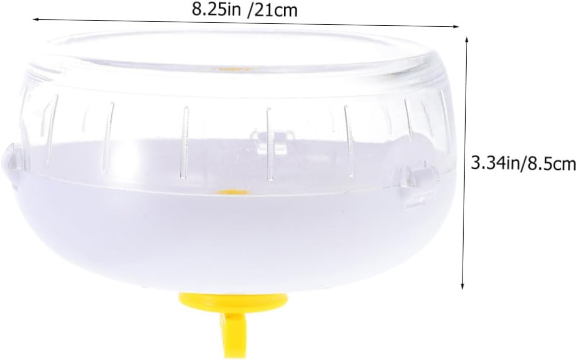Silent Hamster Running Wheel 21cm Exercise for Gerbils, Hedgehogs, and Chinchillas Small Animals Pet Supply