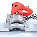 Electric Tile Bevel Cutter with Saw Cutter, 45 Degree 13000RPM 1200W High Strength Tile Chamfering Machine with 12V 2.2m Hose, Less Dust Design Ceramic Tile Chamferer