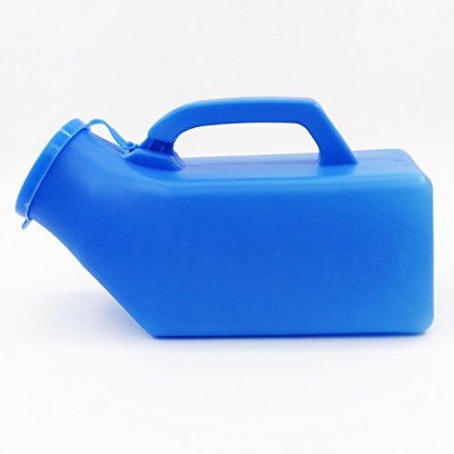 Orinal portátil masculino 2 pack con tapa 1200 ml miniatura 2