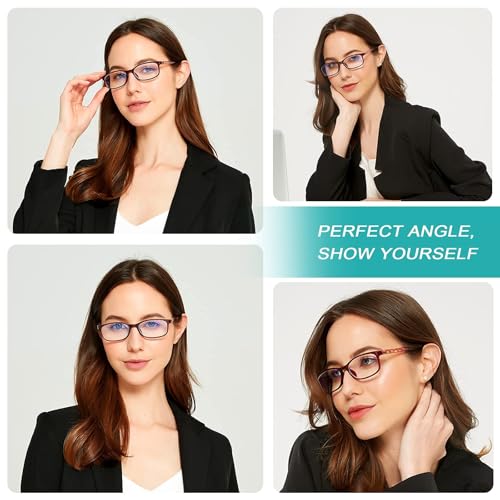 Image of Reading Glasses (Purple+red, 2.0X)