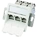 Produktbild Telegärtner J00020A0512 RJ-45 Weiß Steckdose - Steckdosen