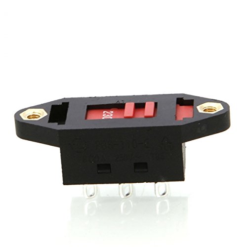 Generic 10Pcs Pbs-110-E 115V-230V Change-Over Switches Black : Amazon ...