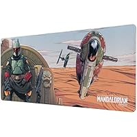 Alfombrilla de ratón XXL Star Wars The Mandalorian Boba Fett -