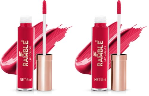 Image of Matte Quin Lip Color| Matte Texture|Long Wear |Smudge Proof |Waterproof-6ml (MQ Round-211) (Pack of 2)