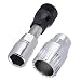 LONKER Bike Bottom Bracket Removal Remover Tool/Bicycle Crankset Puller Mountain Bike Crank Disassembly Tool for Bicycle Crank Tool Hand Cycle Puller Bike Tool (Silver)