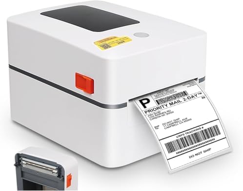 Impressora Térmica PortáTil, Adaptativa De Etiquetas De 30-118mm,...
