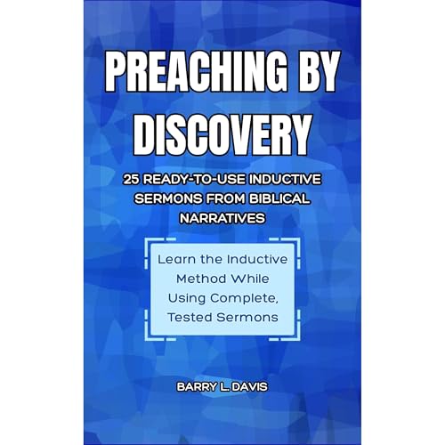 Preaching By Discovery Audiolibro Por Barry L Davis arte de portada