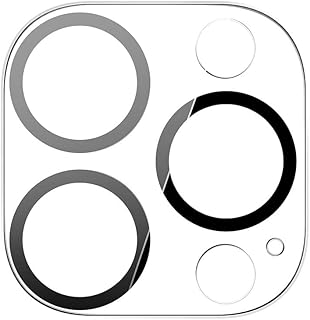 واقي عدسة كاميرا Jr-LJ3 اصدار مزين بالاحجار الكريمة لموبايل ايفون 14 / ايفون 14 ماكس يونيفرسال مزدوج الكاميرا من جوي روم، شفاف