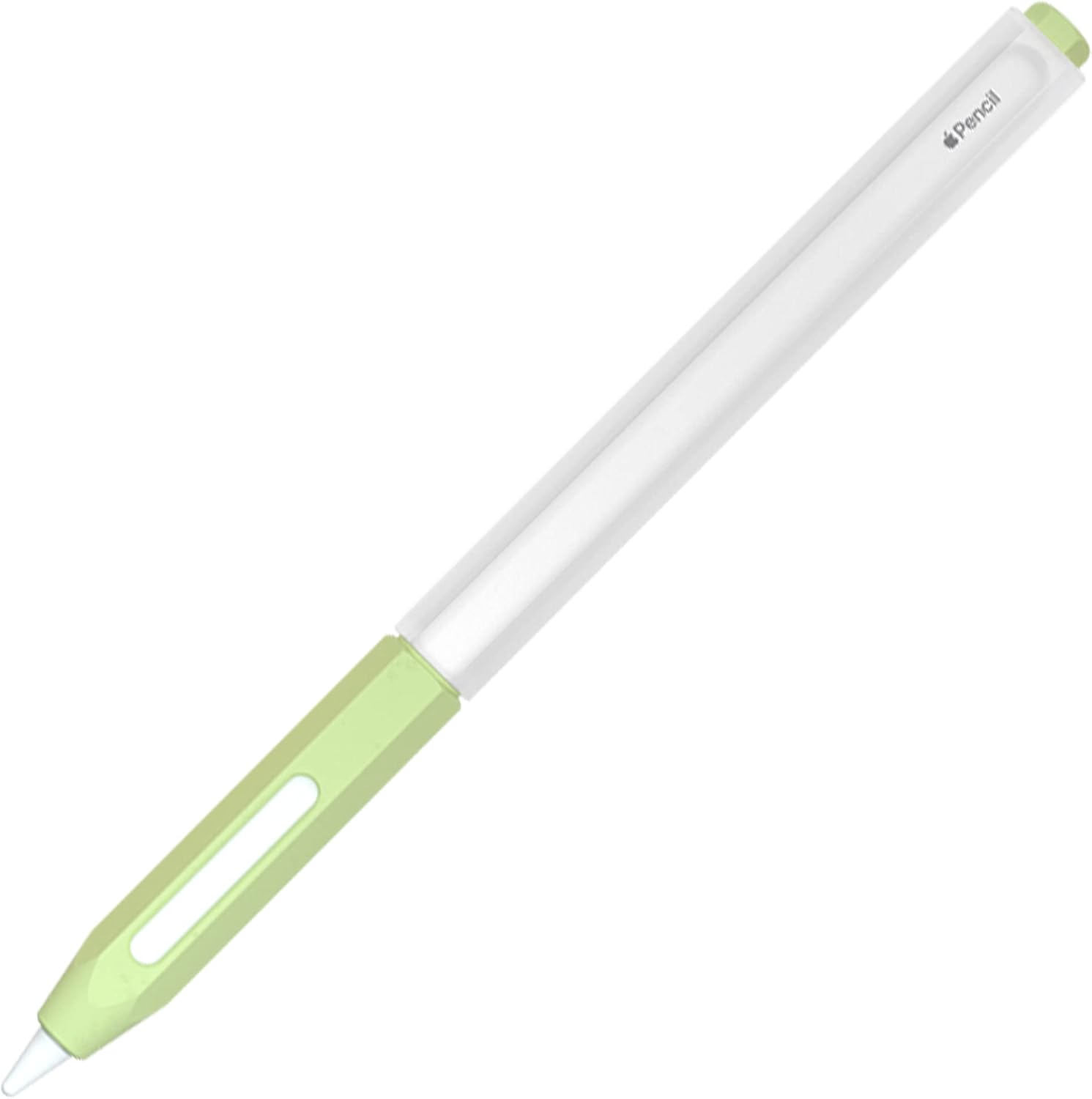 Case Holder for Apple Pencil Grip,Protective Soft Silicone Skin Cover,Compatible with Apple Pencil 2nd Generation Sleeve, iPad Pro 11 12.9 inch,Transparent&Purple : Electronics