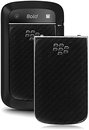 Amazon Com Genuine Carbon Fibre Battery Back Door Cover For Blackberry 9900 Bold Cell Phones Accessories