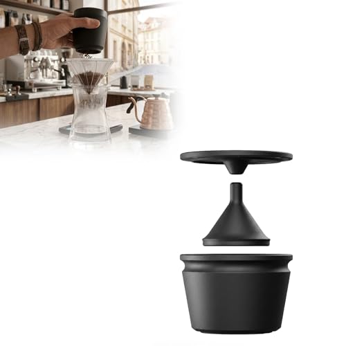 Magic Shaker Espresso Coffee Grounds Distribution Tool with Integrated Portafilter