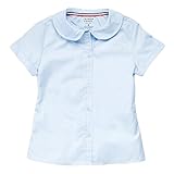 Girl's Peter Pan Dress Shirt 6X Light Blue