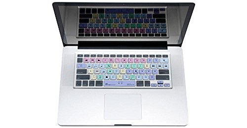 Logickeyboard Final Cut Pro X Macbook Unibody Skin | Shortcut Silicone Keyboard Cover for Apple Final Cut X by LogicKeyboard