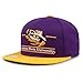 The Game NCAA Licensed LSU Tigers Flat Brim Snapback Hat, Louisiana State University Game Day Hat