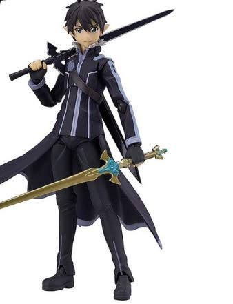 Allegro Huyer Sword Art Online 2 Lovely Model alfheim Elves Kirito sao Movable Kids Doll Action Figure Cartoon Child Collection figma 289 (Figma 289)