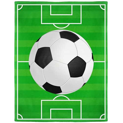 Yisumei Manta De Techos Suavemente Franela Suave Manta Colcha De Fútbol Verde Fútbol Espacio, Poliéster, Weiß, 150 X 200 Cm Yisumei Manta De Techos Suavemente Franela Suave Manta Colcha De Fútbol Verde Fútbol Espacio, Poliéster, Weiß, 150 X 200 Cm