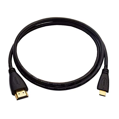 POWE-Tech HDMI 1080P TV Video Cable for Sony CyberShot DSC-RX100M2 RX100M3 SLT-a58 Camera