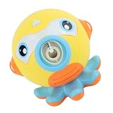 COOLHIYA Musical Octopus Shape Bubble Machine for Cartoon Camera Design Bubble Maker with Light Safe Abs Material Outdoor for