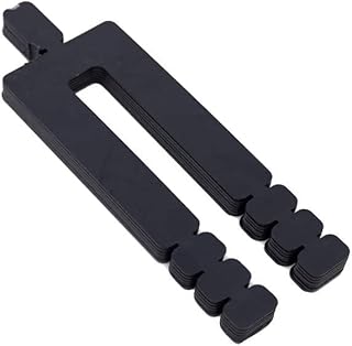 Stack Shim, 5 1/8' x 1 7/8 x 1/16', Stackable 240 Pcs, Black Color Made in USA