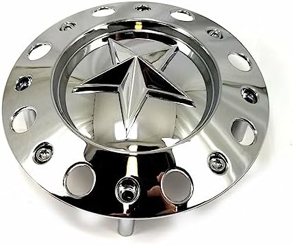 XD Series Matte Black Center Hub Cap For 8-Lug Dually Wheels (16" & 17") - Part #775L239B