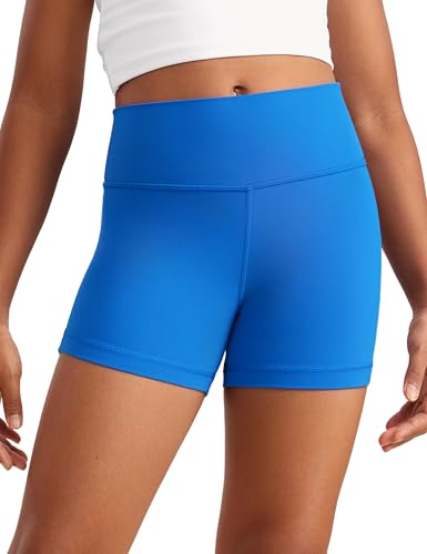 Image of CRZ YOGA Girls Butterluxe Biker Shorts | Extremely Soft, Gentle Compression, Dance, Athletic, High Waisted, for Teen