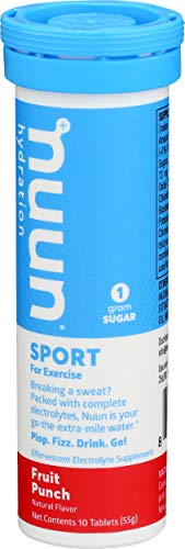 Nuun Bev Tube Fruit Punch 10Tb #TOP3
