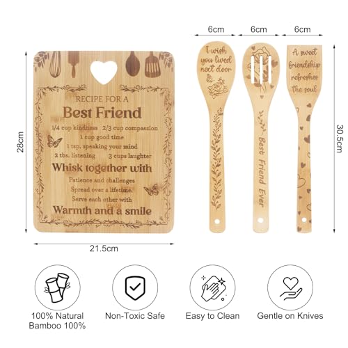 Planche à découper en bambou pour des apéritifs réussis entre amies
