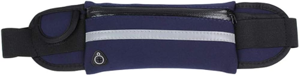 Marsupio Running Uomo Donna - Cintura Elastica Con Tasche, Riflettente, Per Corsa E Fitness - Foto 3