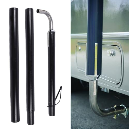Generator Exhaust Venting System for RV, Reducing Noise, Generator Exhaust Extension Replacement, Rain, Snow, for Gen Turi RV by Aramox - Image 2