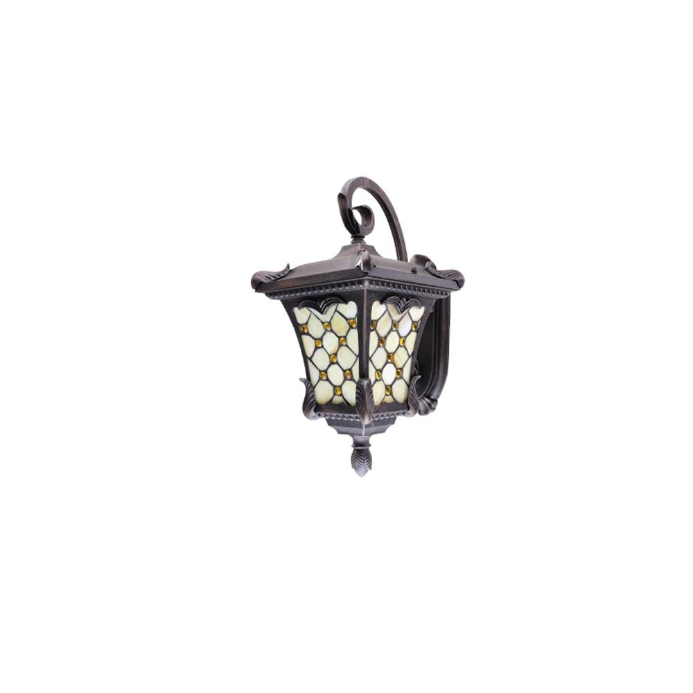 Applique extérieure aluminium antique américaine au design créatif et noble