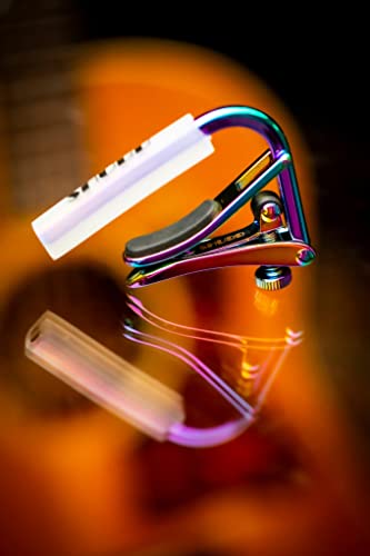 Shubb Capo® C2P Royal Paua Pearl - Cejilla para guitarra de concierto (nailon), color perla paua Cover