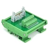 Electronics-Salon IDC-20 DIN Rail Mounted Interface Module, Breakout Board, Terminal Block.