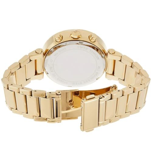 Image of Michael Kors Parker Green Dial Steel Women's Watch MK6263