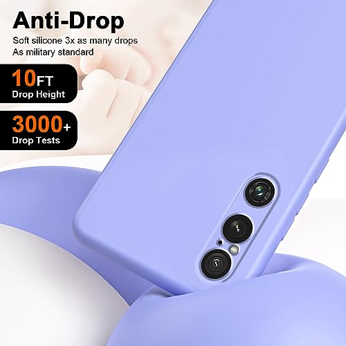 MOJIA Silicone Custodia Cover per Sony Xperia 1 V