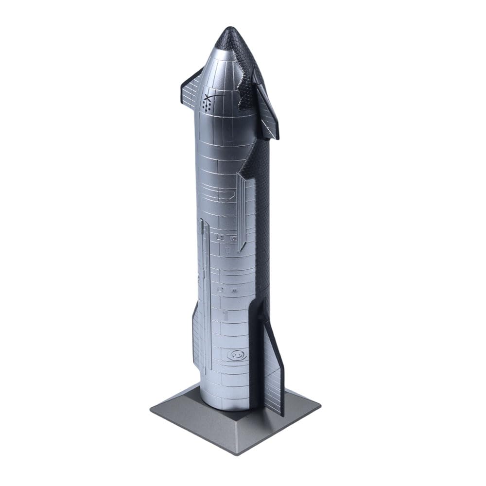 Amazon.com: Udnorbay SpaceX Starship Die-cast Rocket-1/200 Scale