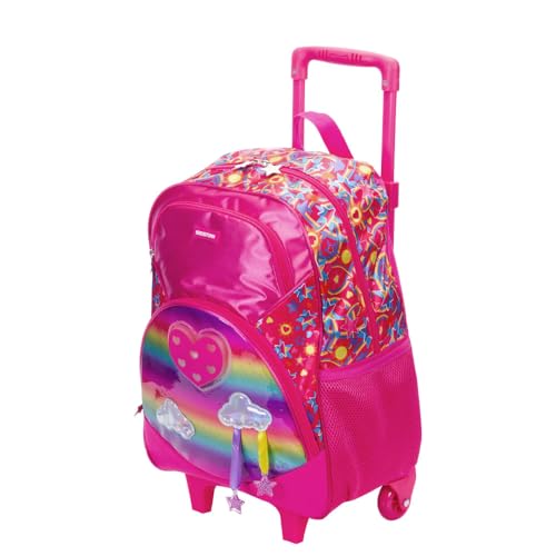 Mochila de Rodinha Grande Sestini Y Pink - Colorido