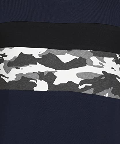 Image of Urbano Fashion Men's Military Camouflage Printed Slim Fit Half Sleeve Cotton T-Shirt